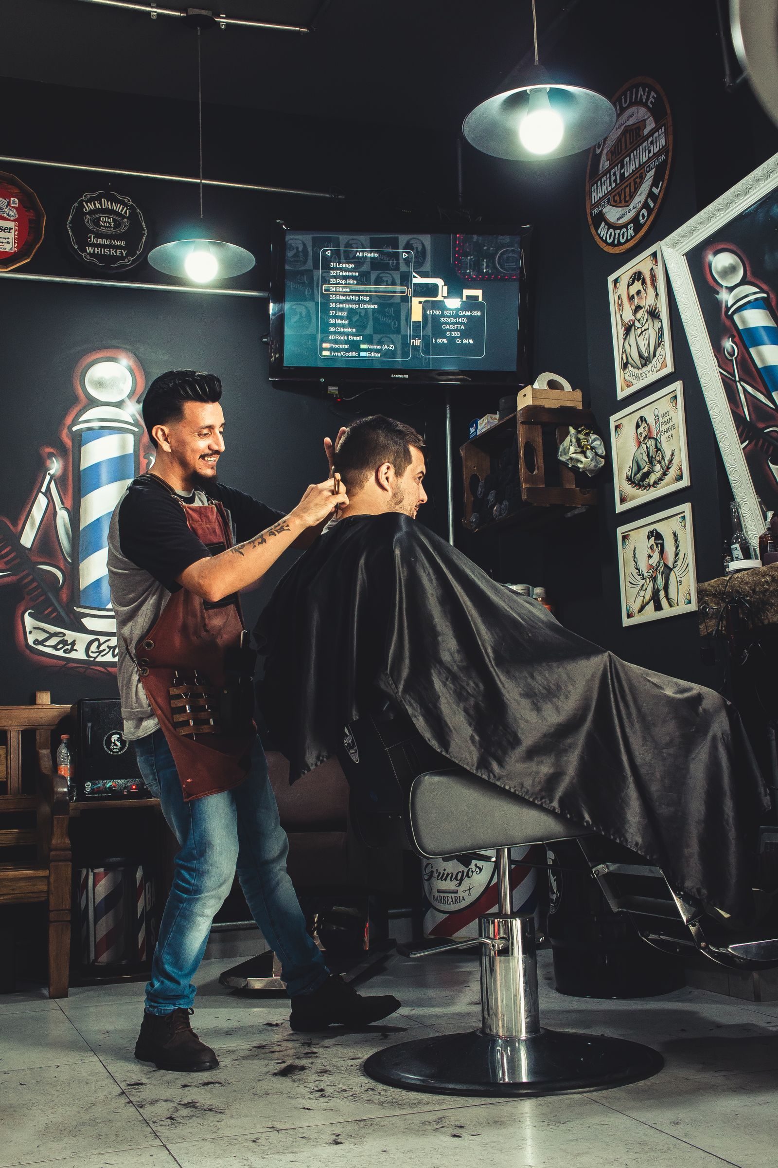 Precision cuts, every chair